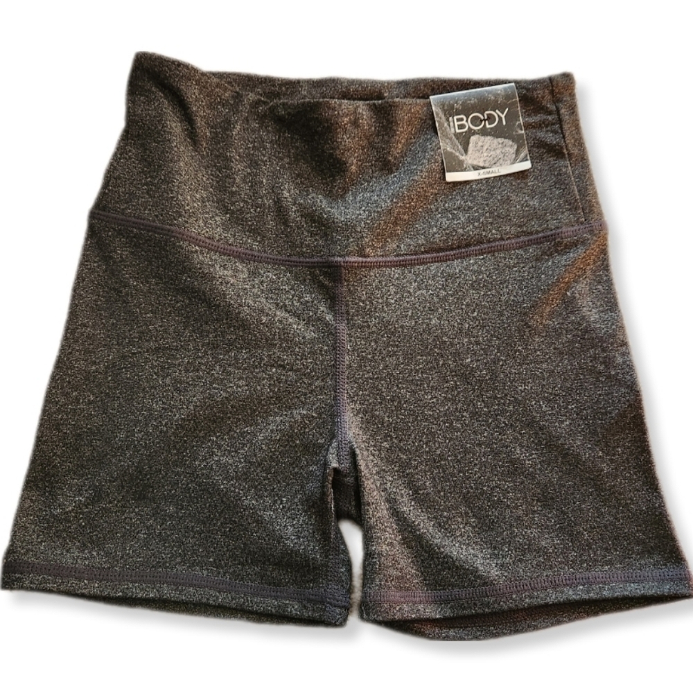 Cotton-On BODY High waisted shortie short in Charcoal XS